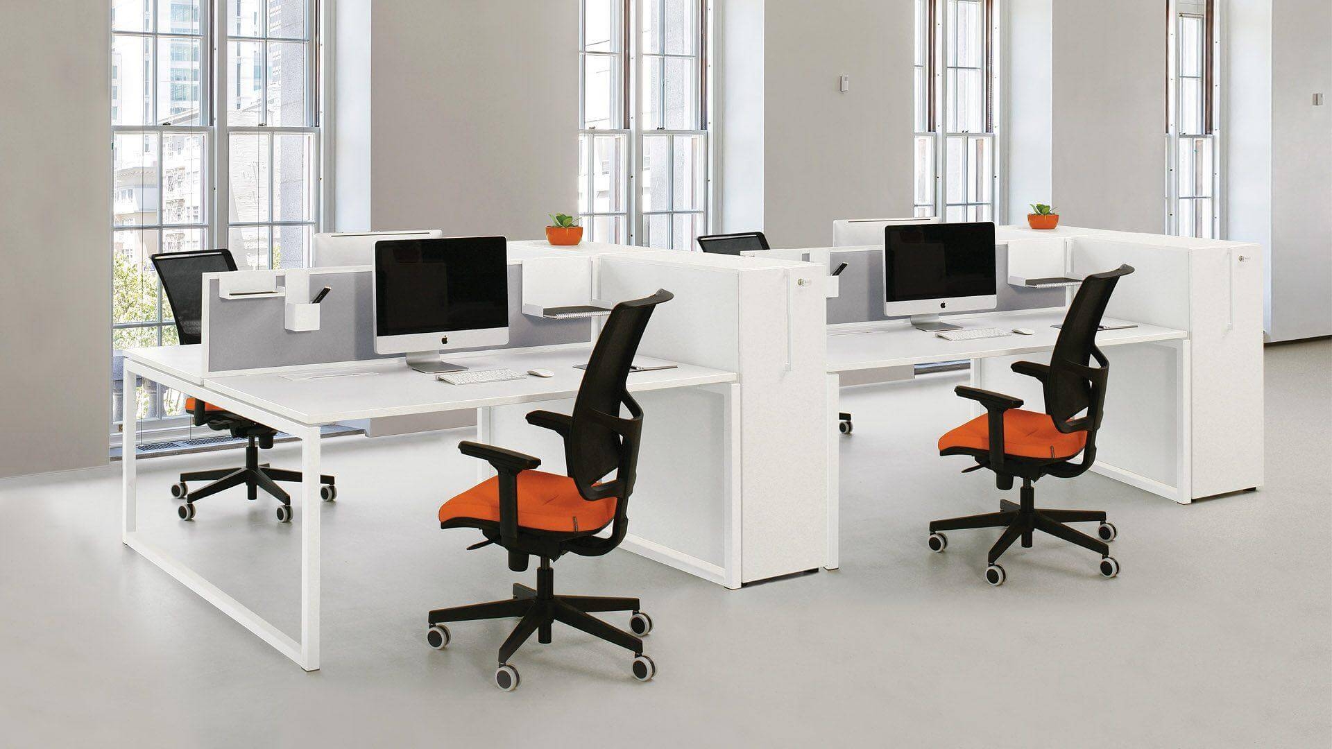 Eva.II Office Chair with Mesh Backrest & Synchro Mechanism (with Side Tension)