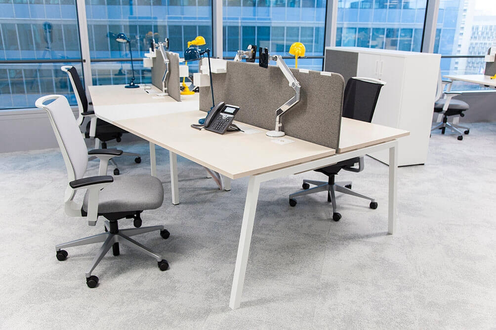 Nova A 47.2" Office 2-Desk Bench by NARBUTAS