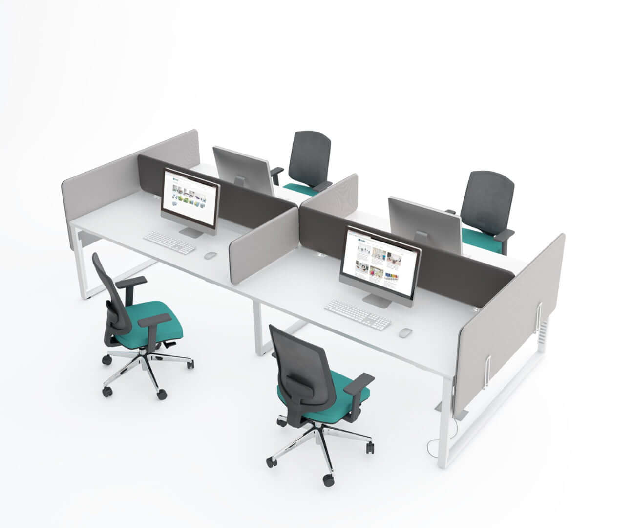 YAN_Z MFC Top Office Desk Bench