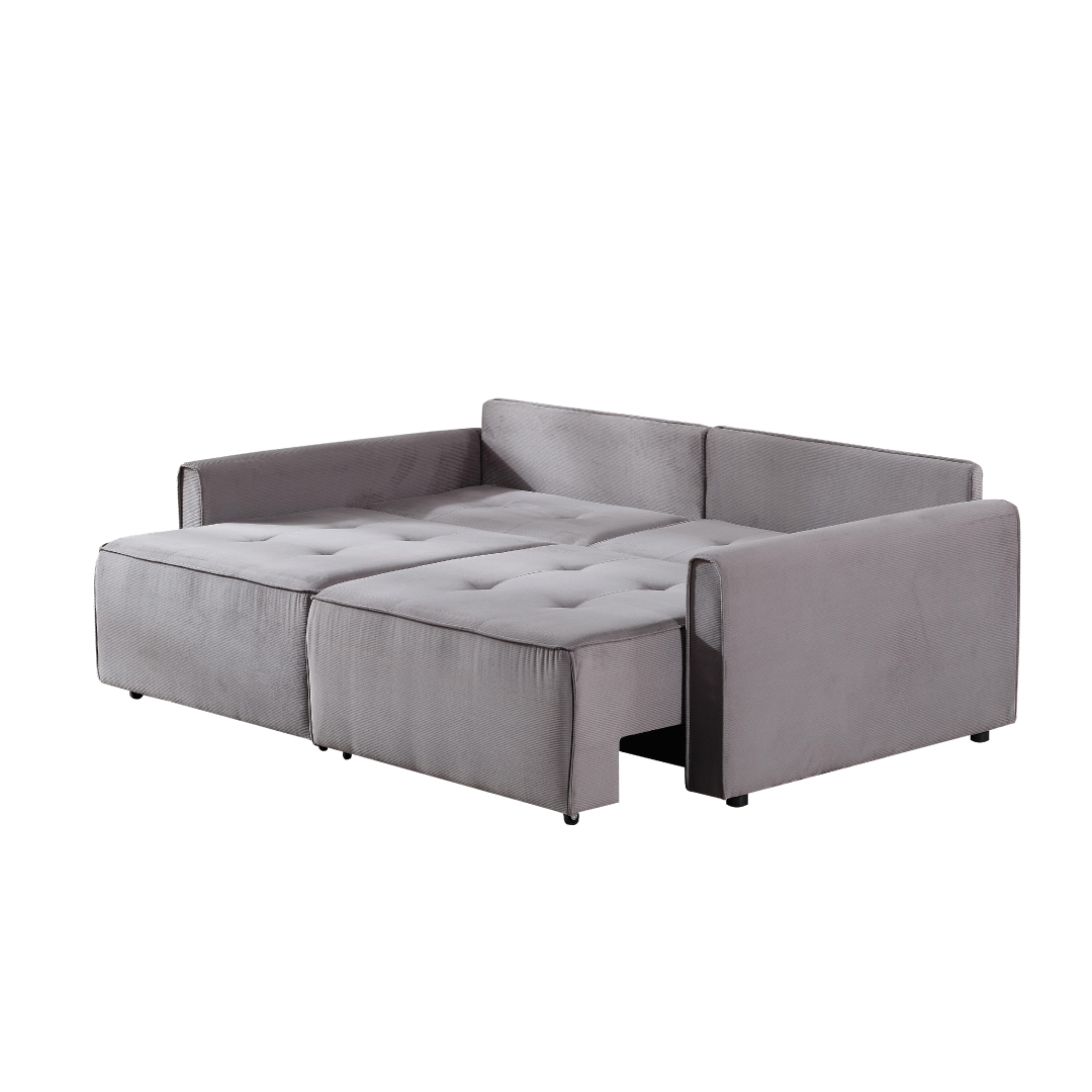 Benisa Fabric Pull-Out Sleeper Sofa Bed