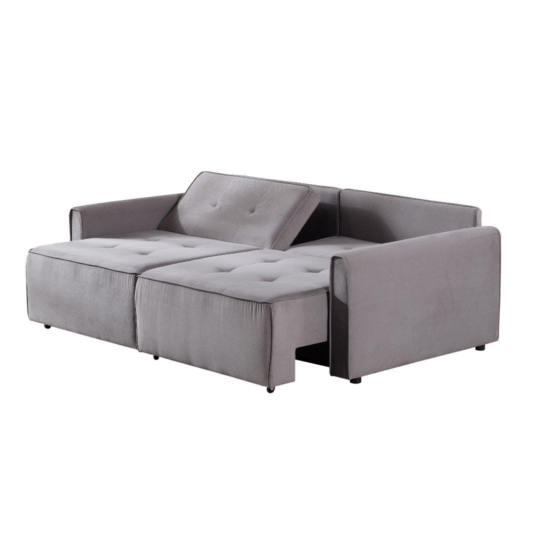 Benisa Fabric Pull-Out Sleeper Sofa Bed