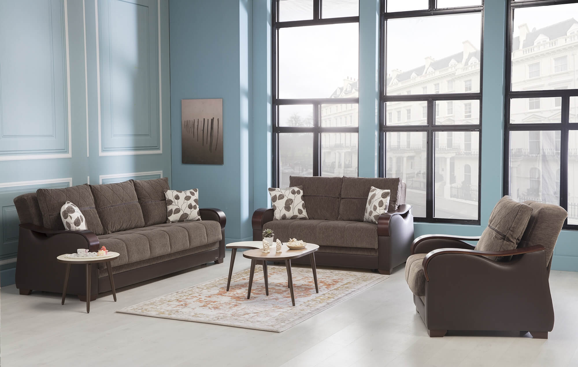 Bennett Wide Convertible Sofa