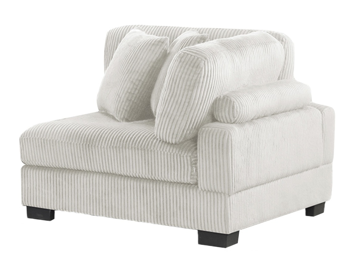 Bentley 6-Piece Corduroy Fabric Living Room Set