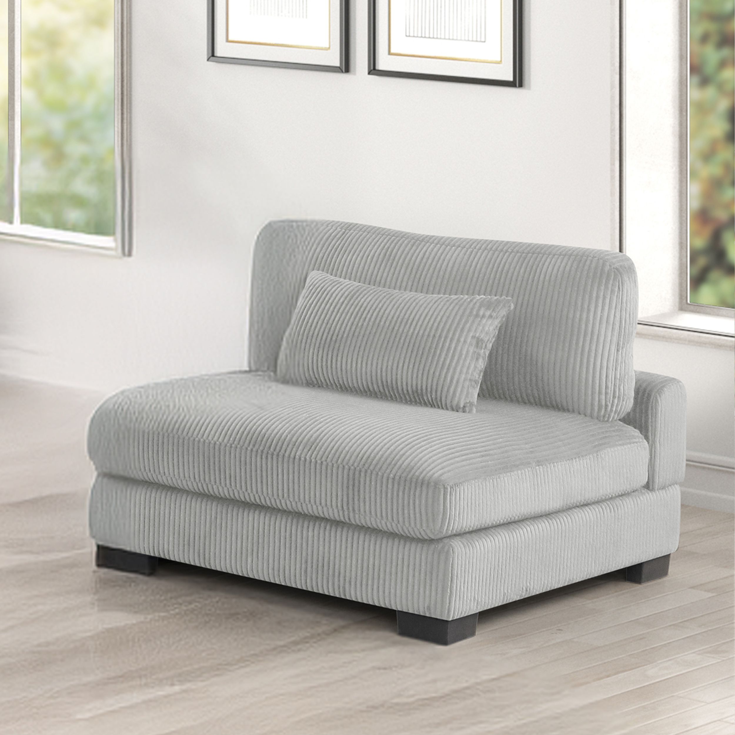   Click to expand  Homelegance - Traverse 3 Piece Modular Sectional with Reversible Chaise Sofa - 8555GY*CRACVC - GreatFurnitureDeal  Homelegance - Traverse 3 Piece Modular Sectional with Reversible Chaise Sofa - 8555GY*CRACVC - GreatFurnitureDeal  Homele