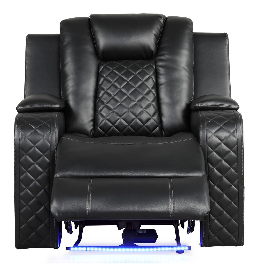 Benz Faux Leather Living Room Set
