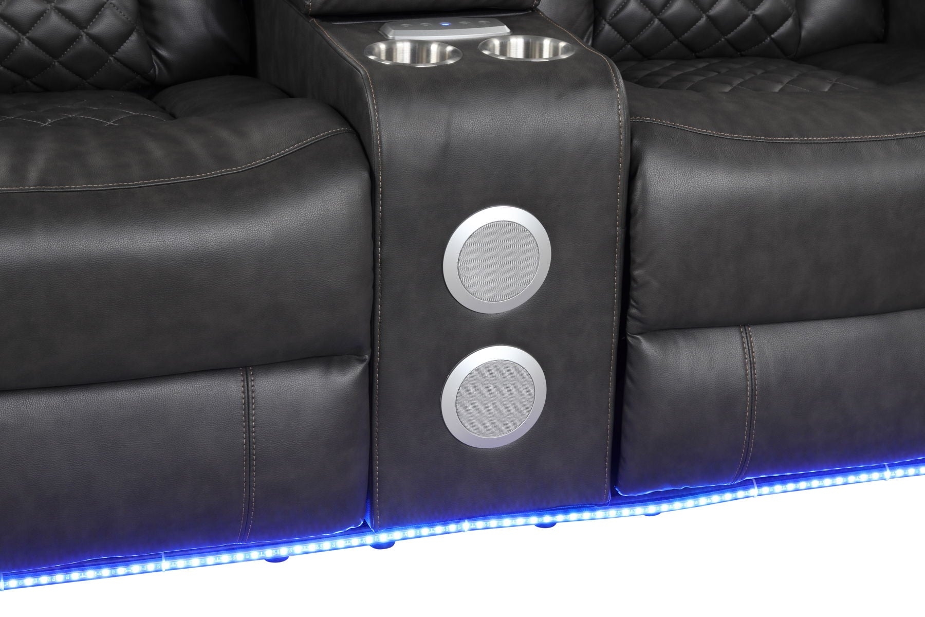 Benz Faux Leather Living Room Set