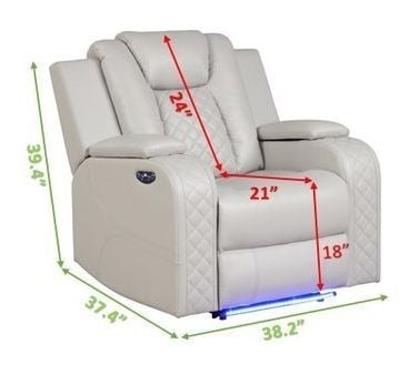Benz Faux Leather Living Room Set