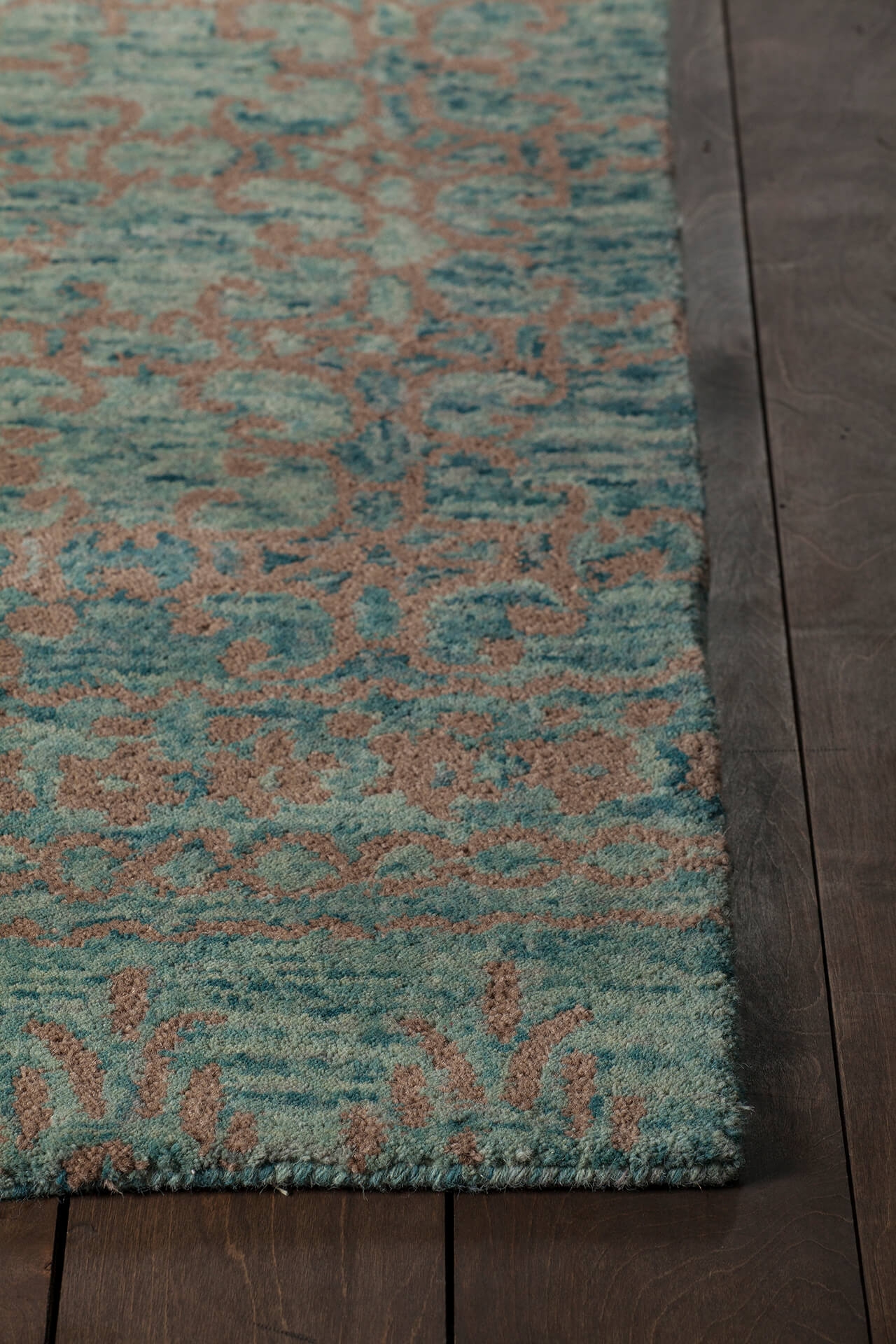 Berlow Wool Rectangular Hand-tufted Rug, 5' x 7'6"