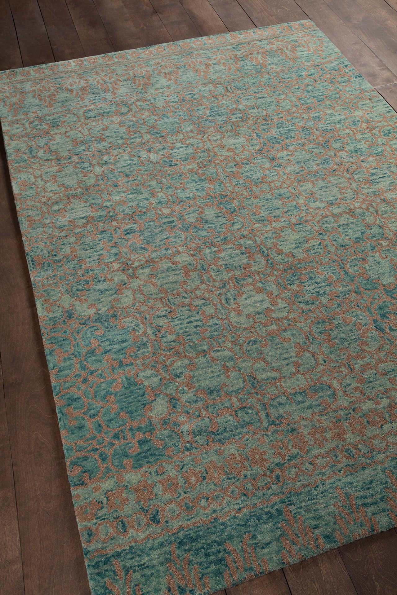 Berlow Wool Rectangular Hand-tufted Rug, 7'9" x 10'6"