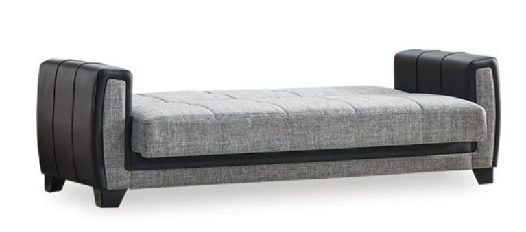 Berlin Polyester Convertible Storage Sofa