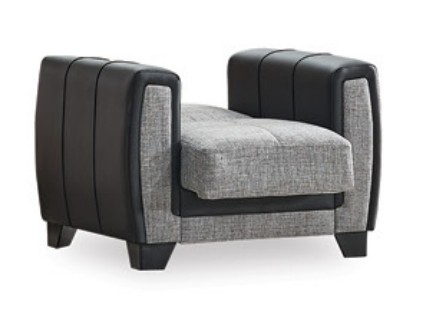 Berlin Polyester Convertible Storage Living Room Set
