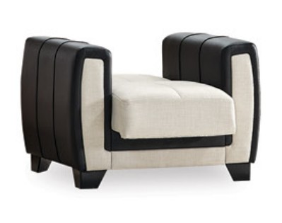 Berlin Polyester Convertible Storage Living Room Set