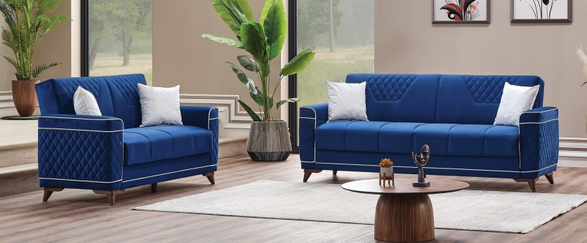 Beste Microfiber Convertible Loveseat