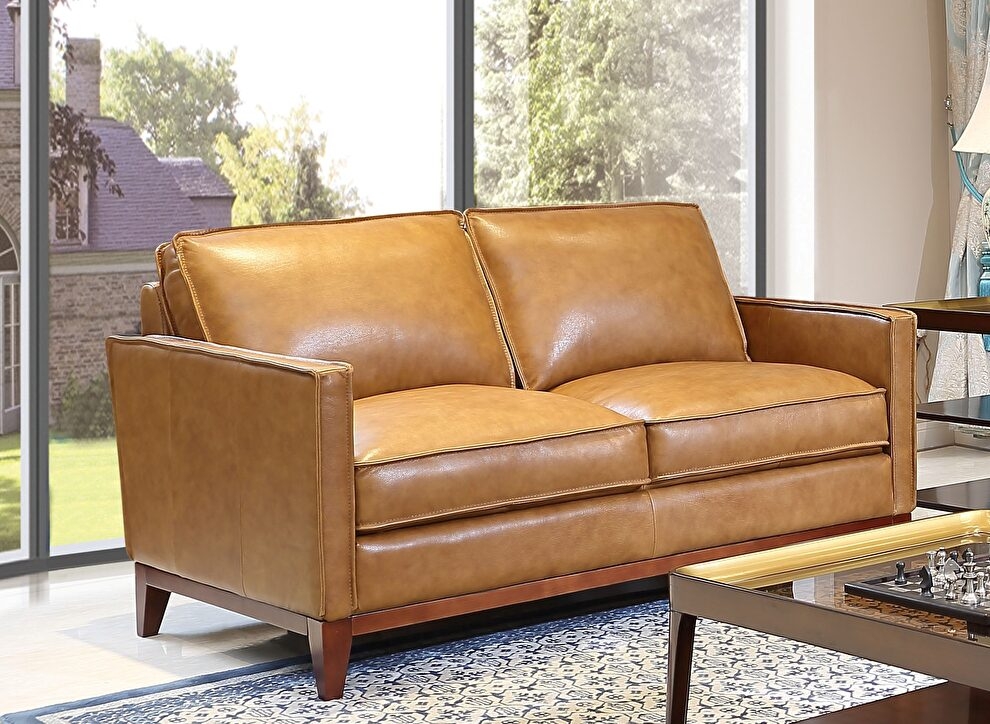 Harper Leather/Split Loveseat