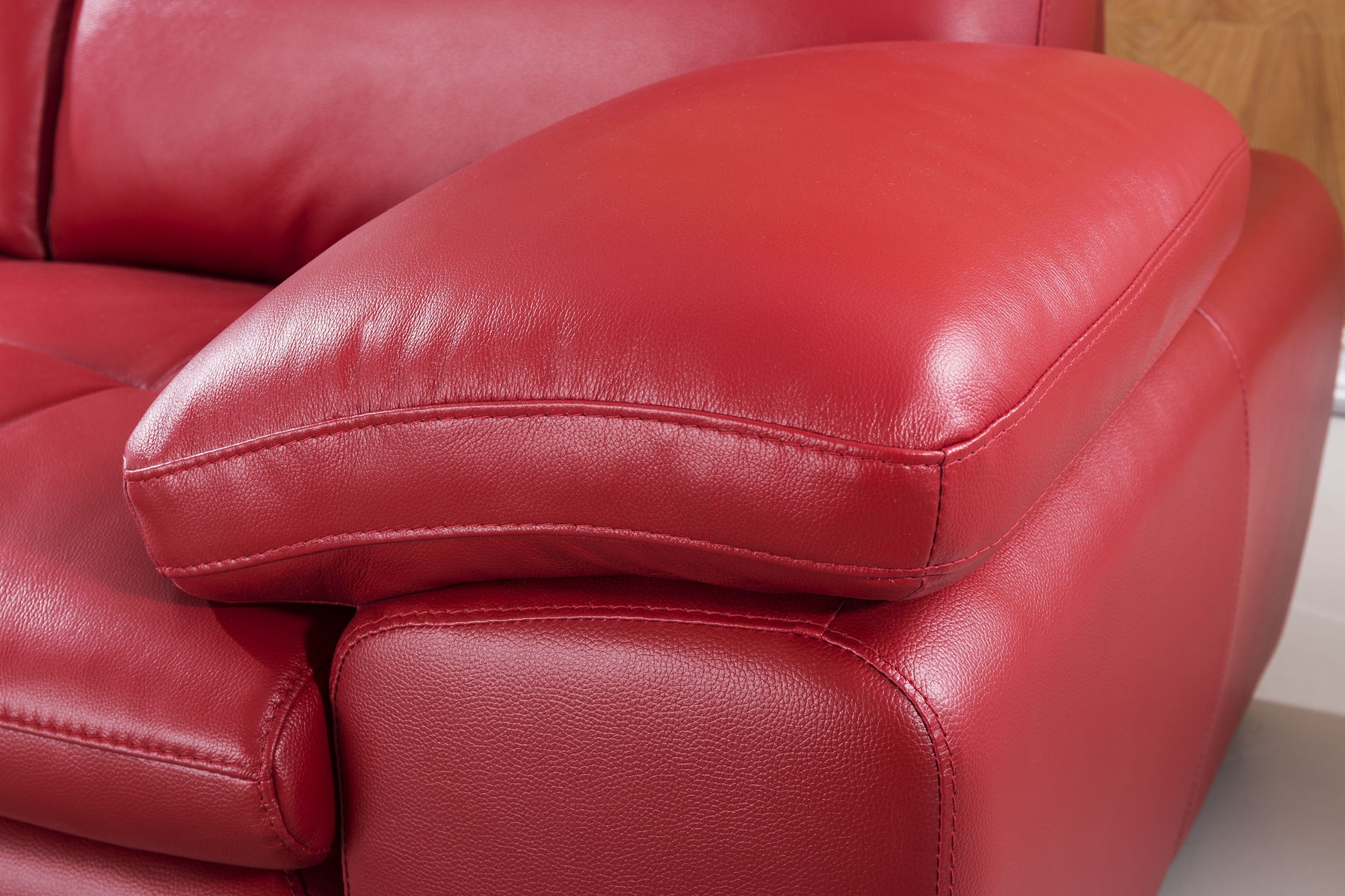 ML157 Top Grain Leather Match L-Shape Sectional, Left Chaise Facing