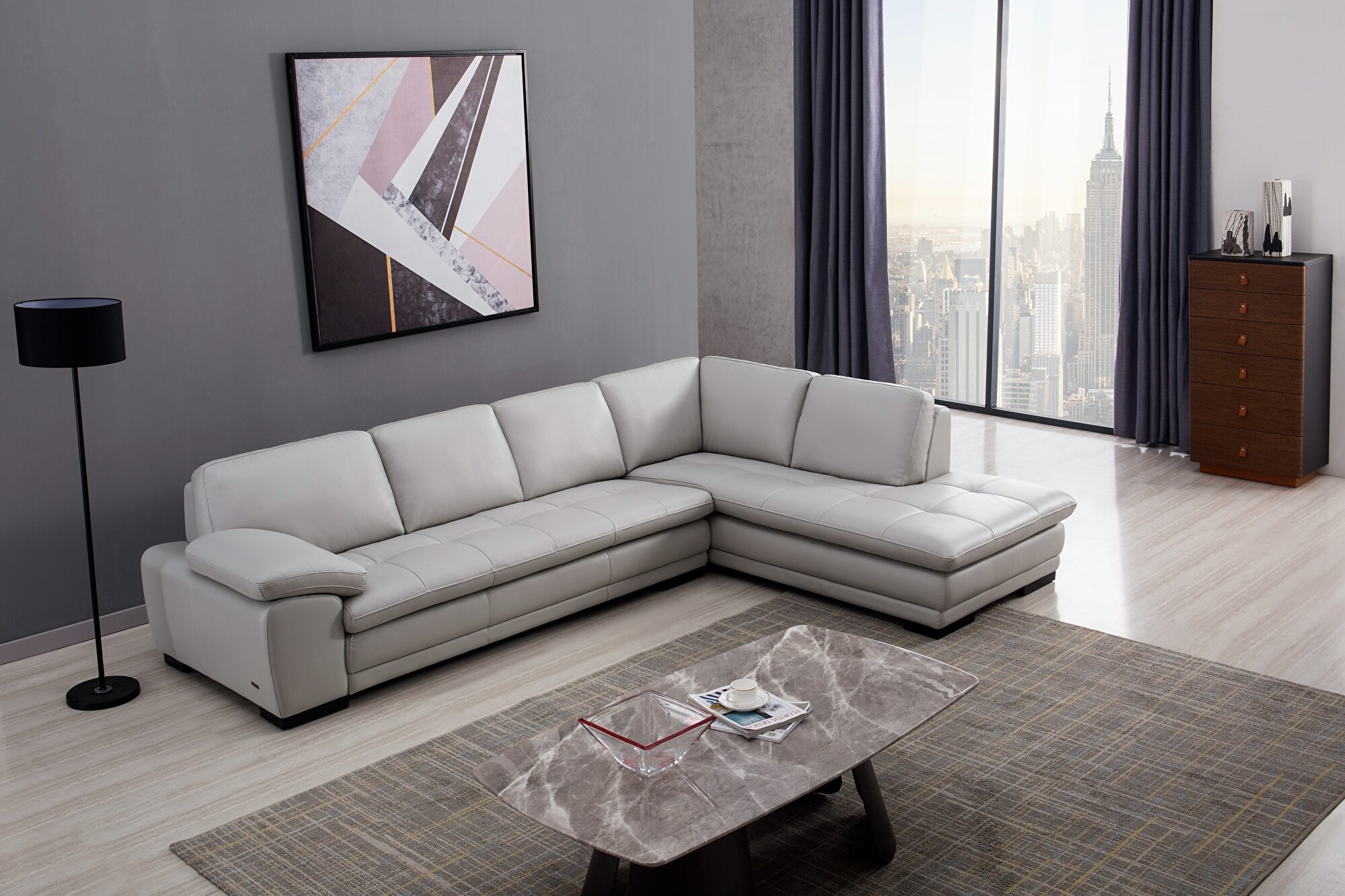 ML157 Sectional Right Hand Chaise