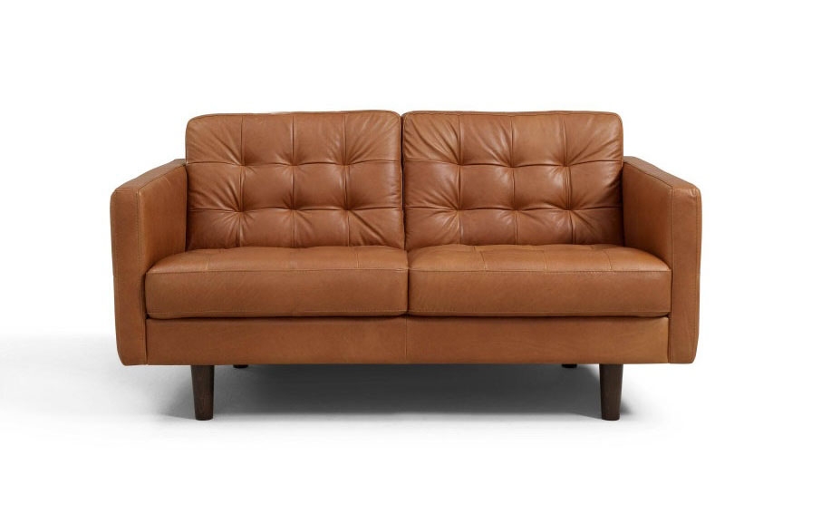 Venere Top Grain Leather Living Room Set