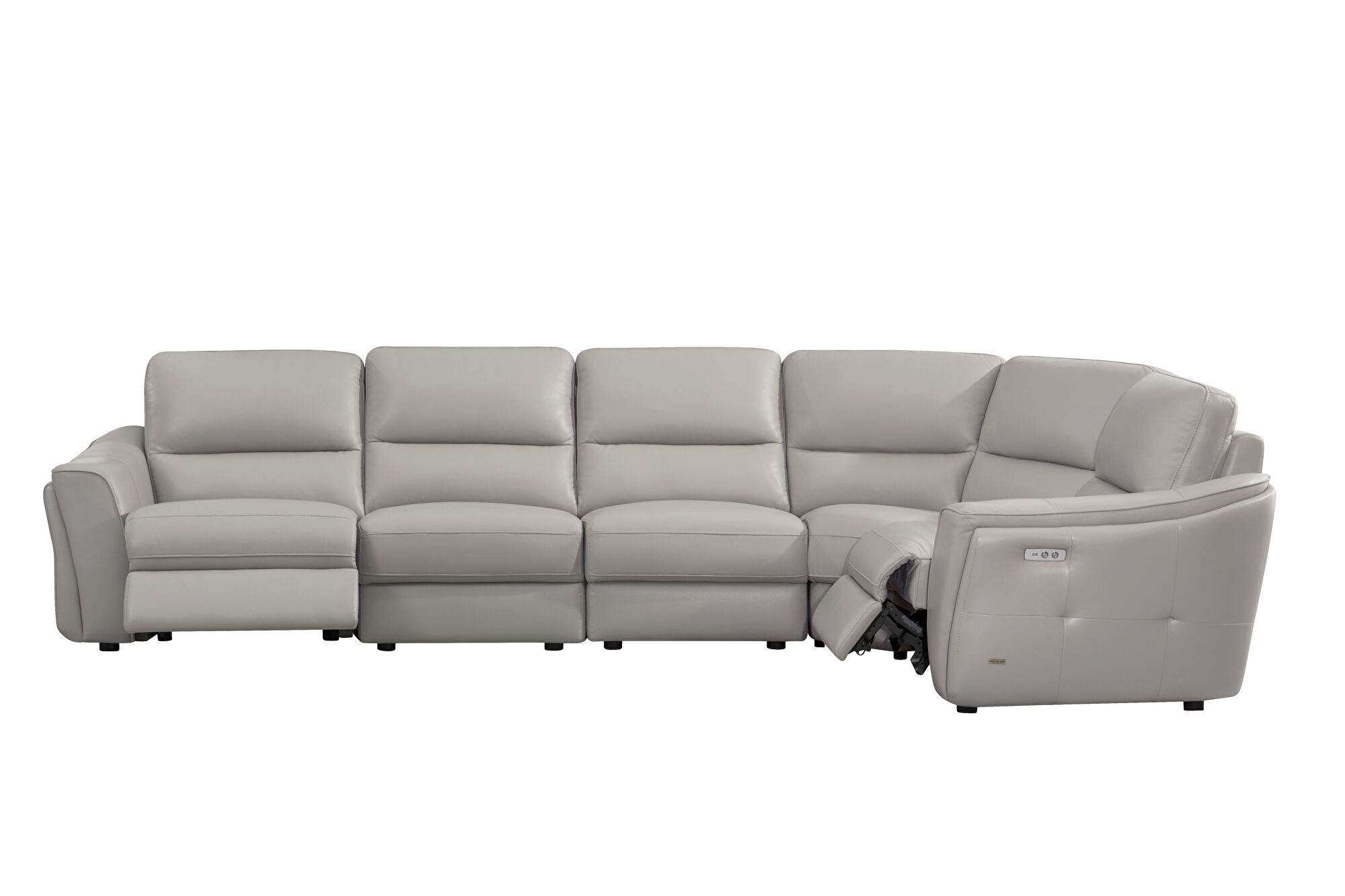 S238 Leather Sectional Sofa w/Electric Recliners