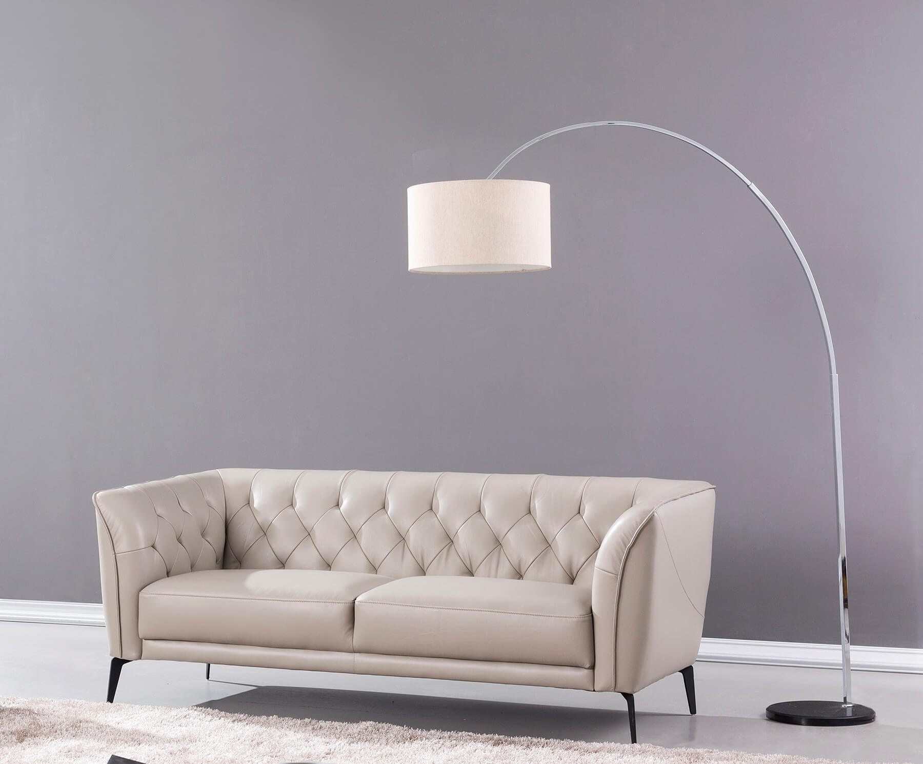S295 Top Grain Leather Living Room Set