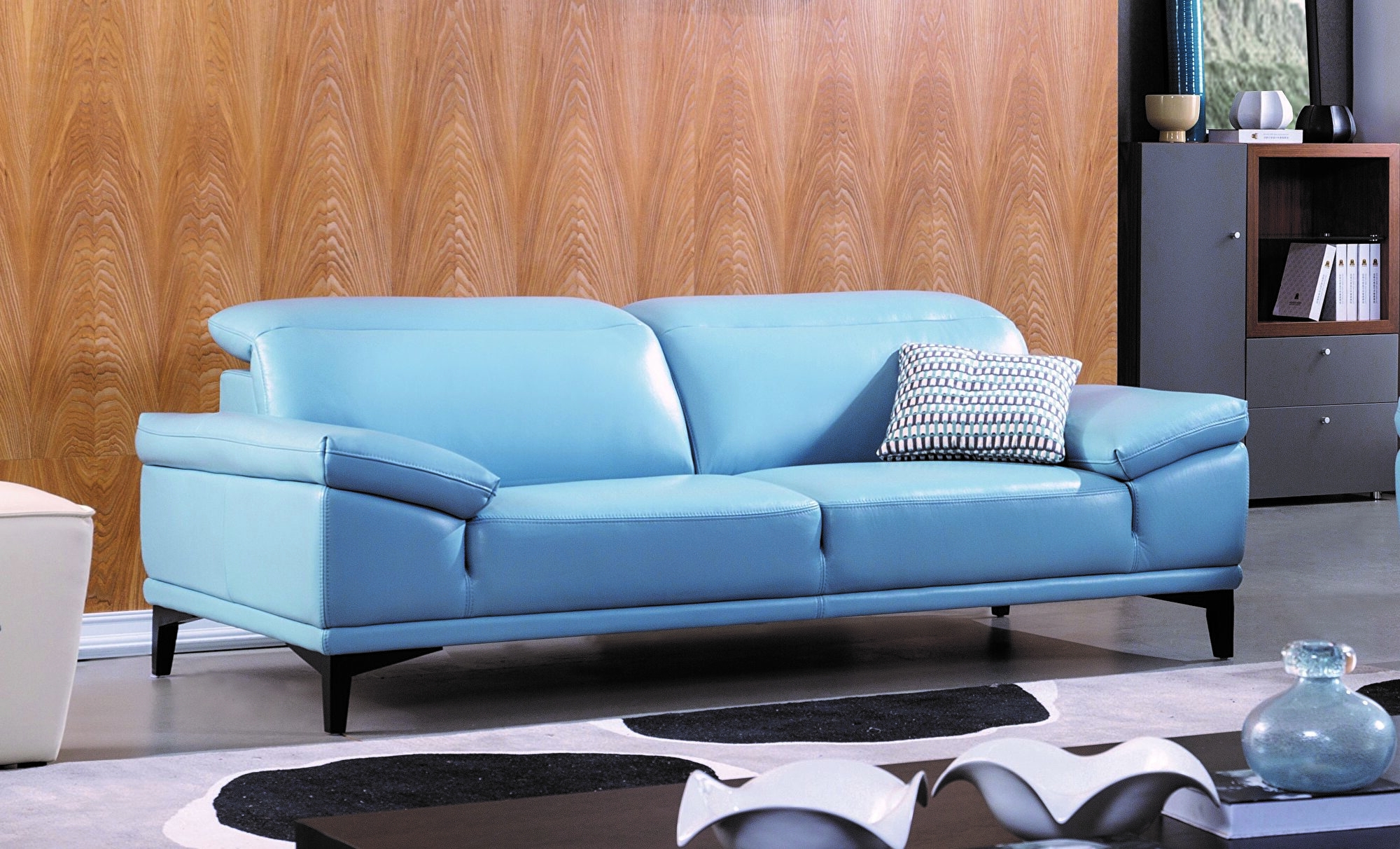 S215 Top Grain Leather Sofa