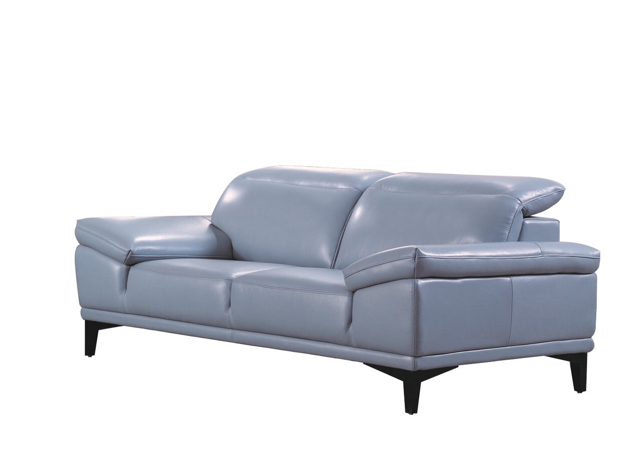 S215 Top Grain Leather Loveseat