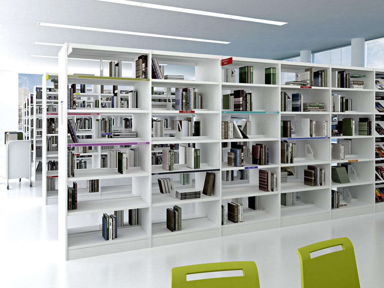 Class 20 Customizable Modular Flexible Storage Bookcase