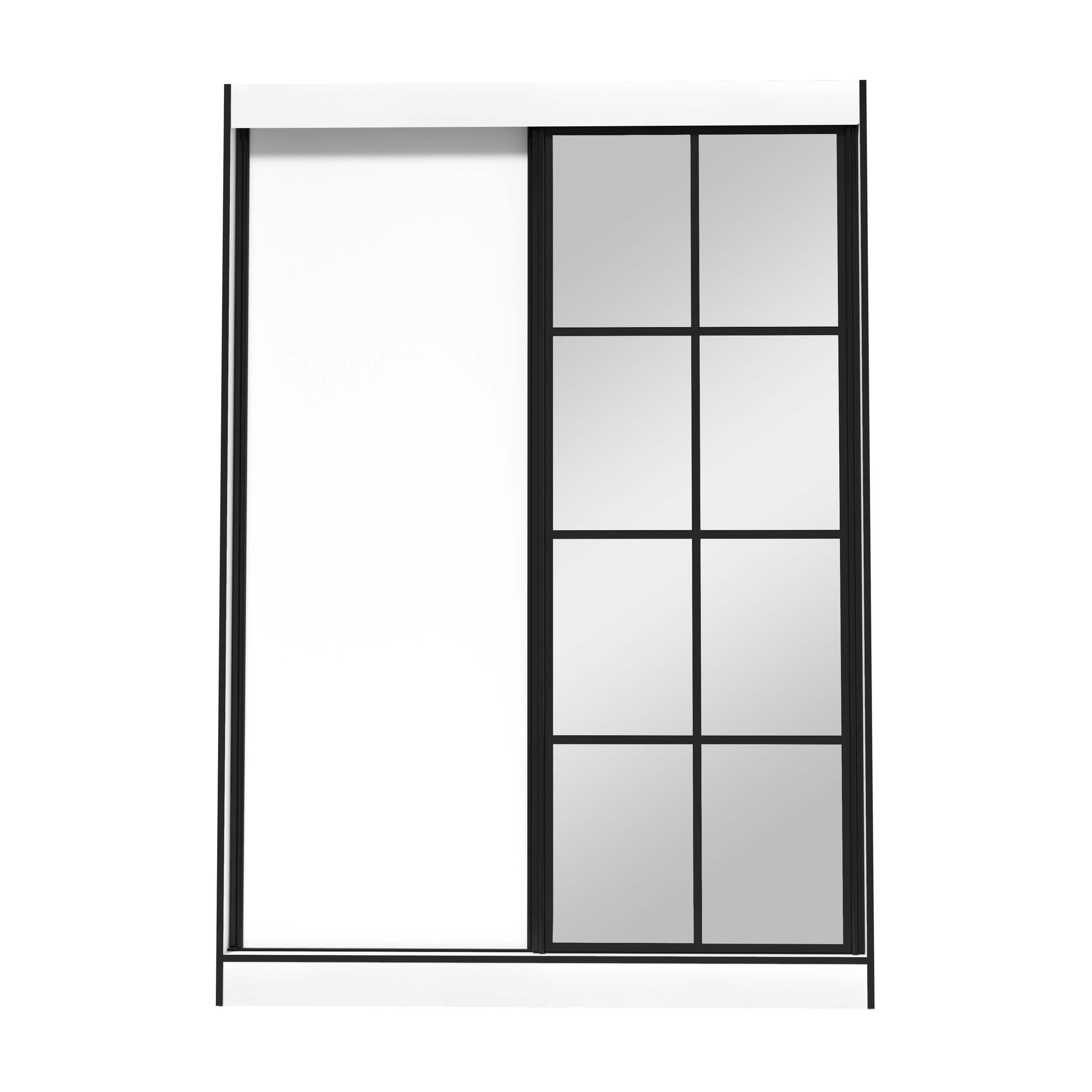 Brooklyn 59" Sliding Door Wardrobe Cabinet