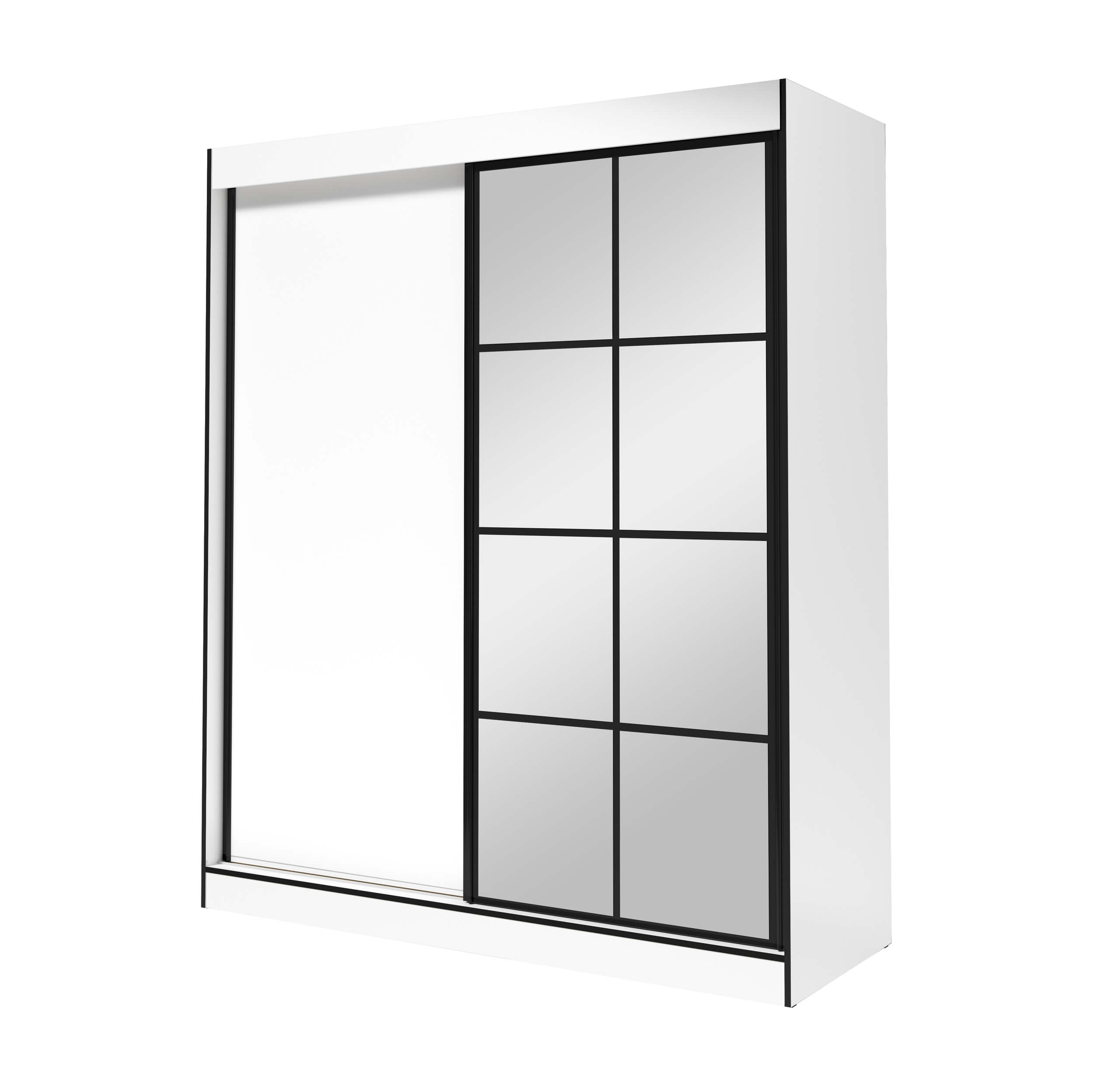 Brooklyn 71" Sliding Door Wardrobe Cabinet