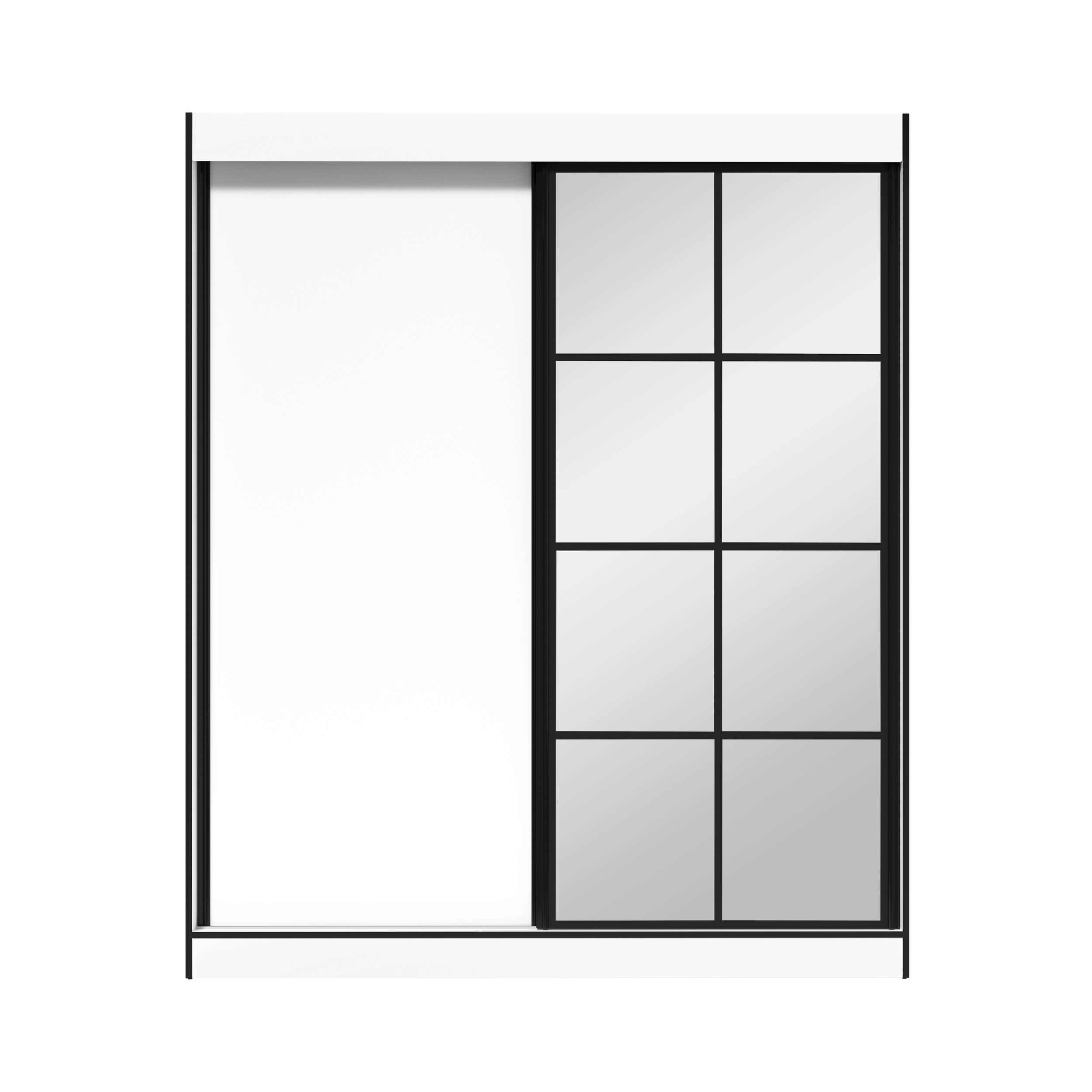 Brooklyn 71" Sliding Door Wardrobe Cabinet