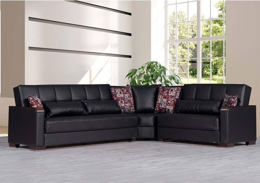 Armada X PU Convertible L-Shaped Sectional