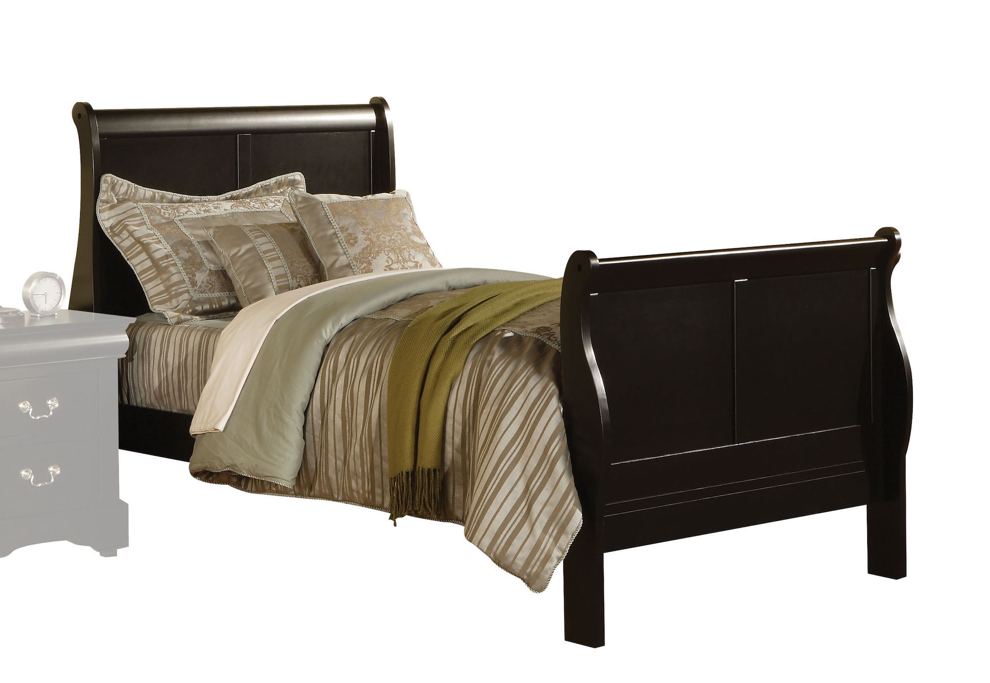 Louis Philippe III Youth Sleigh Bed