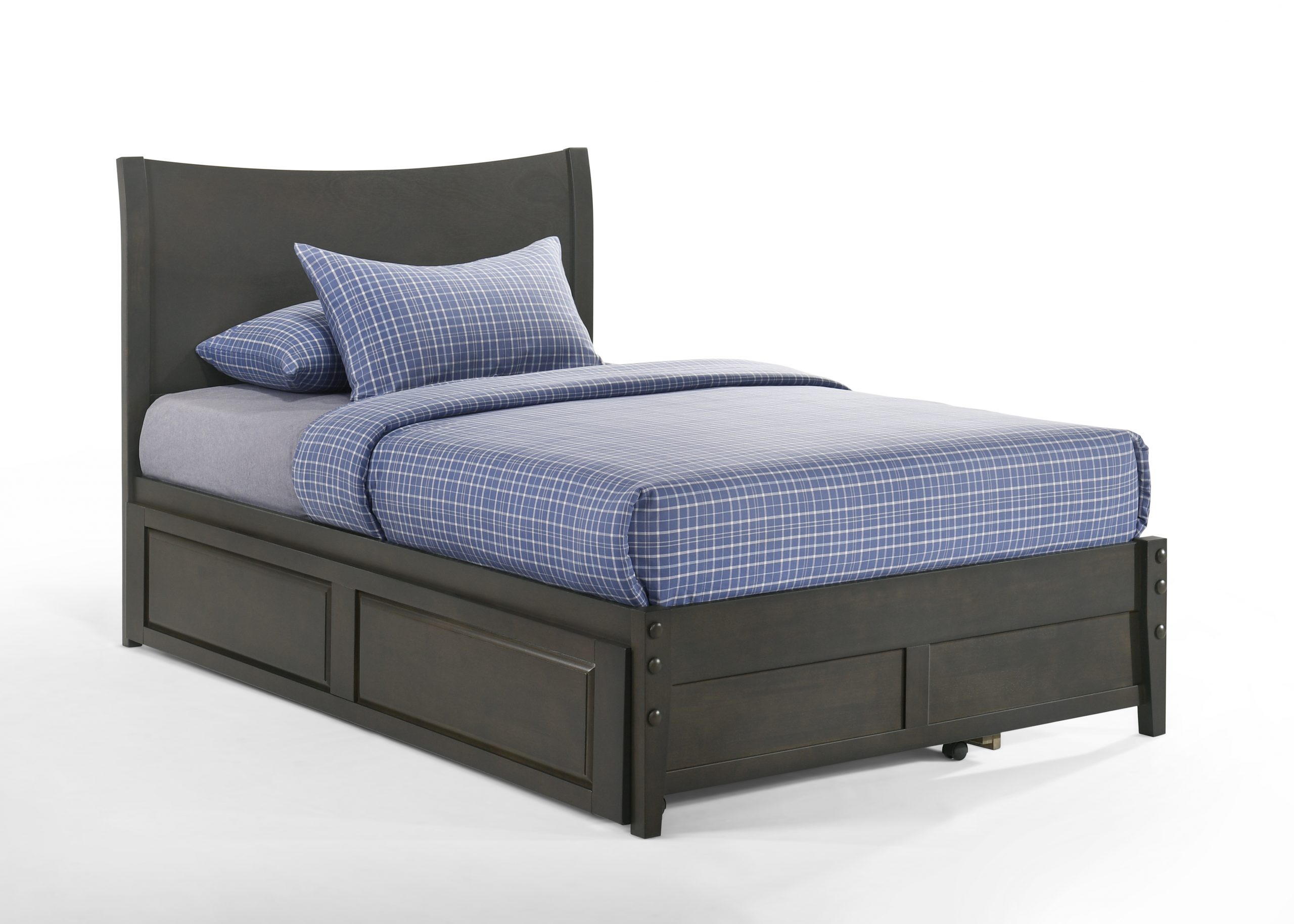 Spices Blackpepper Wood K-Series High/Low Platform Bed