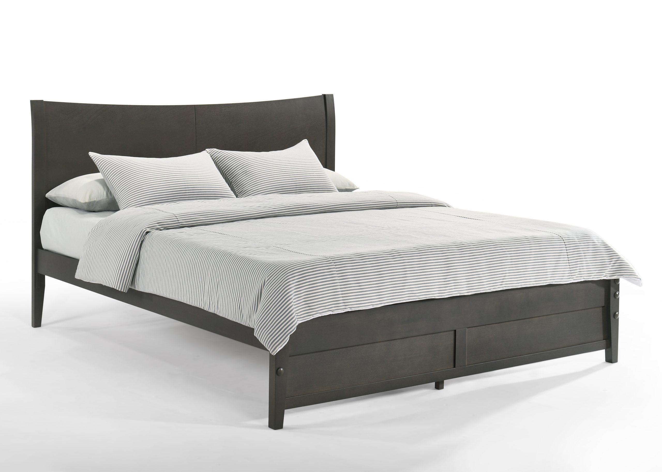 Spices Blackpepper Wood K-Series High/Low Platform Bed