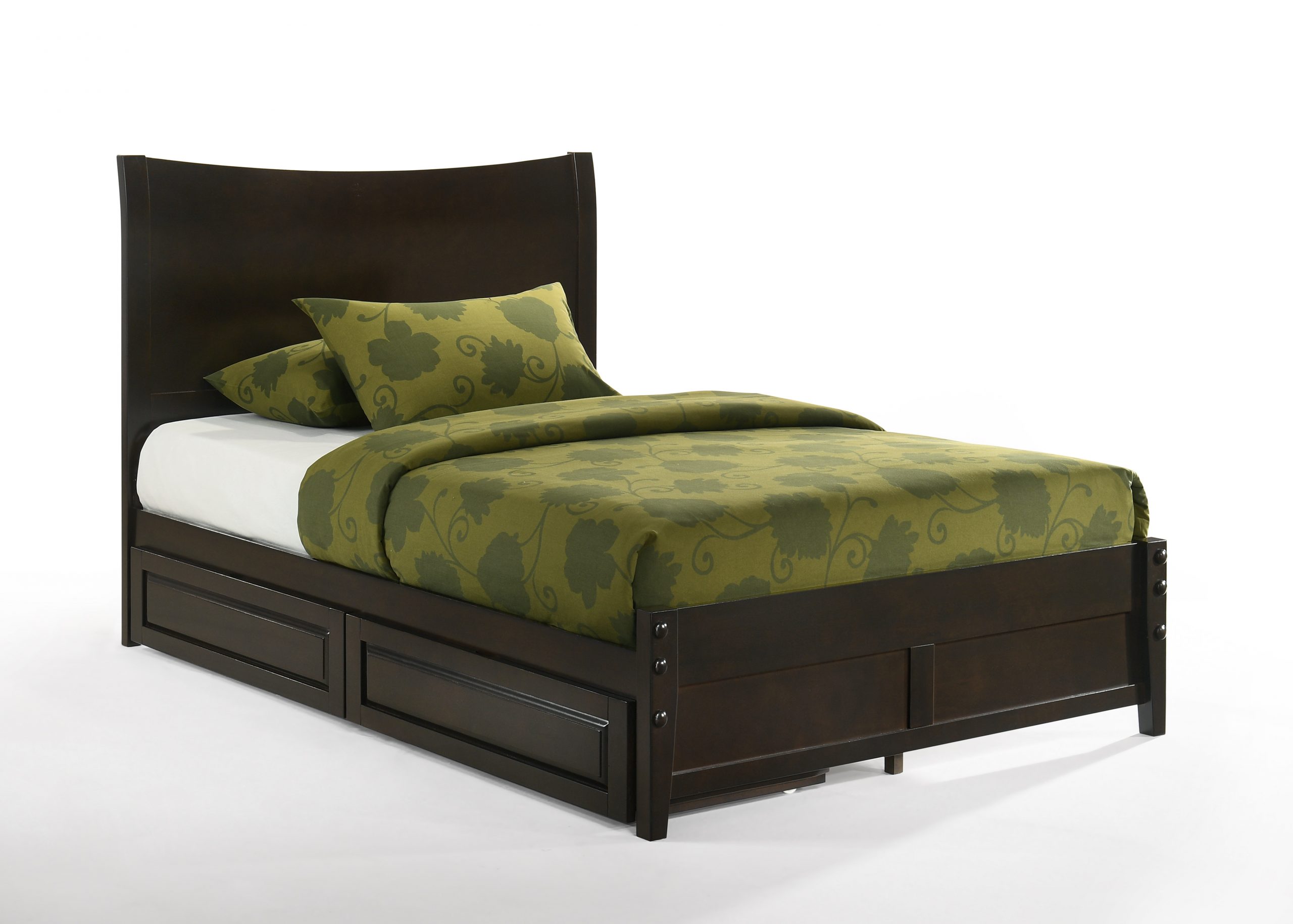 Spices Blackpepper Wood K-Series High/Low Platform Bed