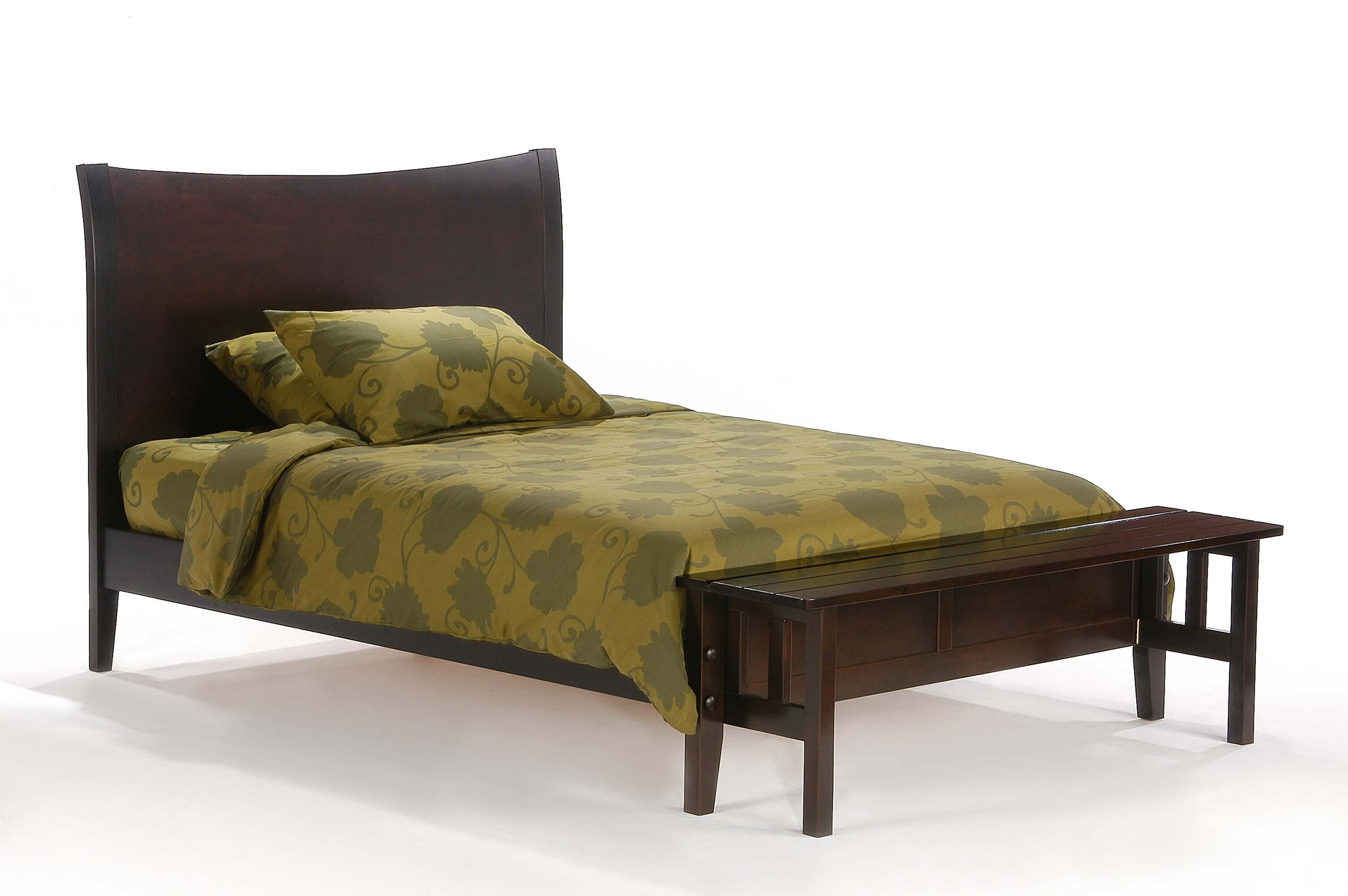 Spices Blackpepper Wood K-Series High/Low Platform Bed