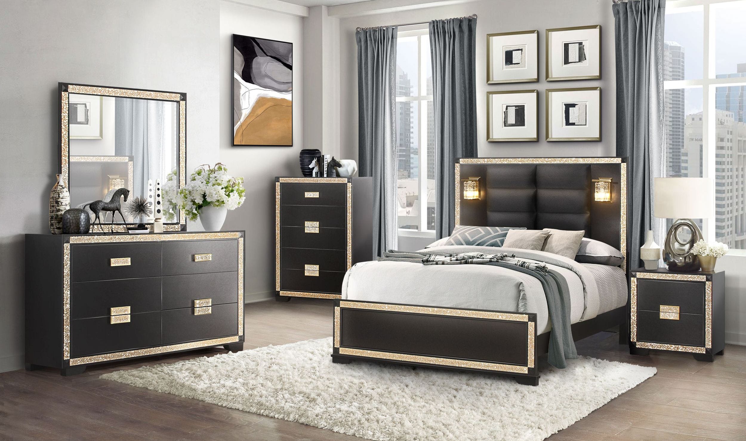 Blake 2-Drawer Nightstand