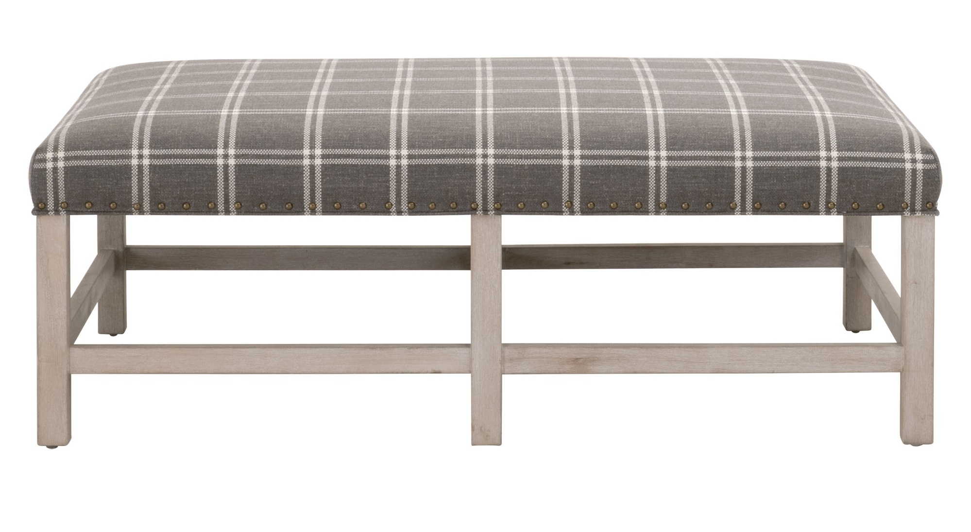 Blakely Upholstered Fabric/Wood Coffee Table