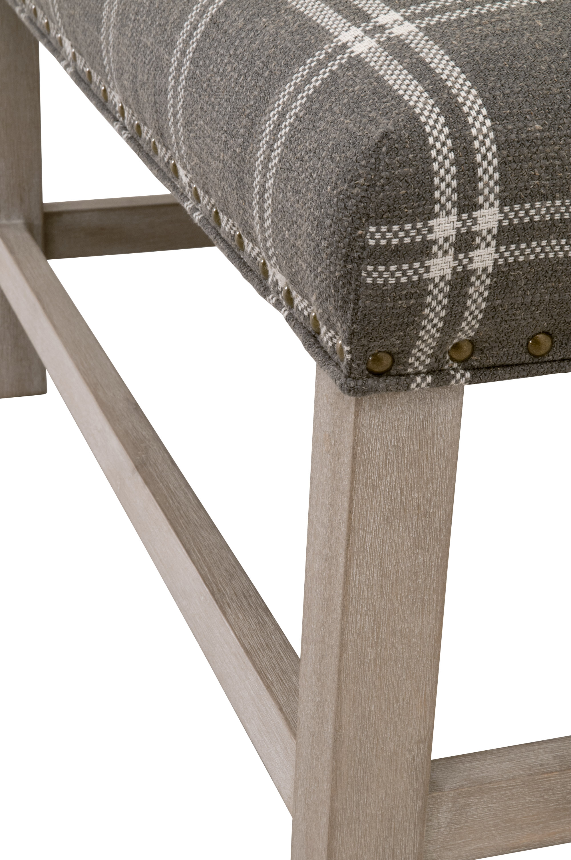 Blakely Upholstered Fabric/Wood Coffee Table