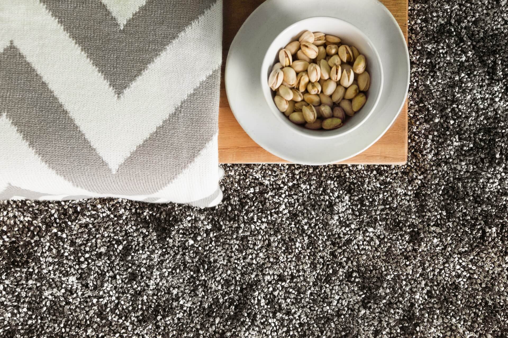 Blossom Polyester Rectangular Handmade Rug