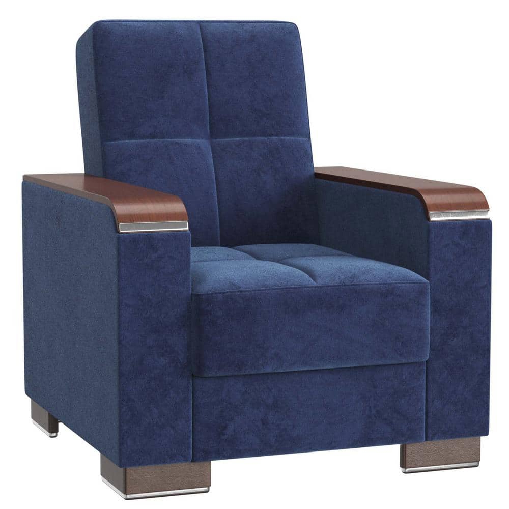 Armada X Fabric/PU Convertible Sleeping Arm Chair