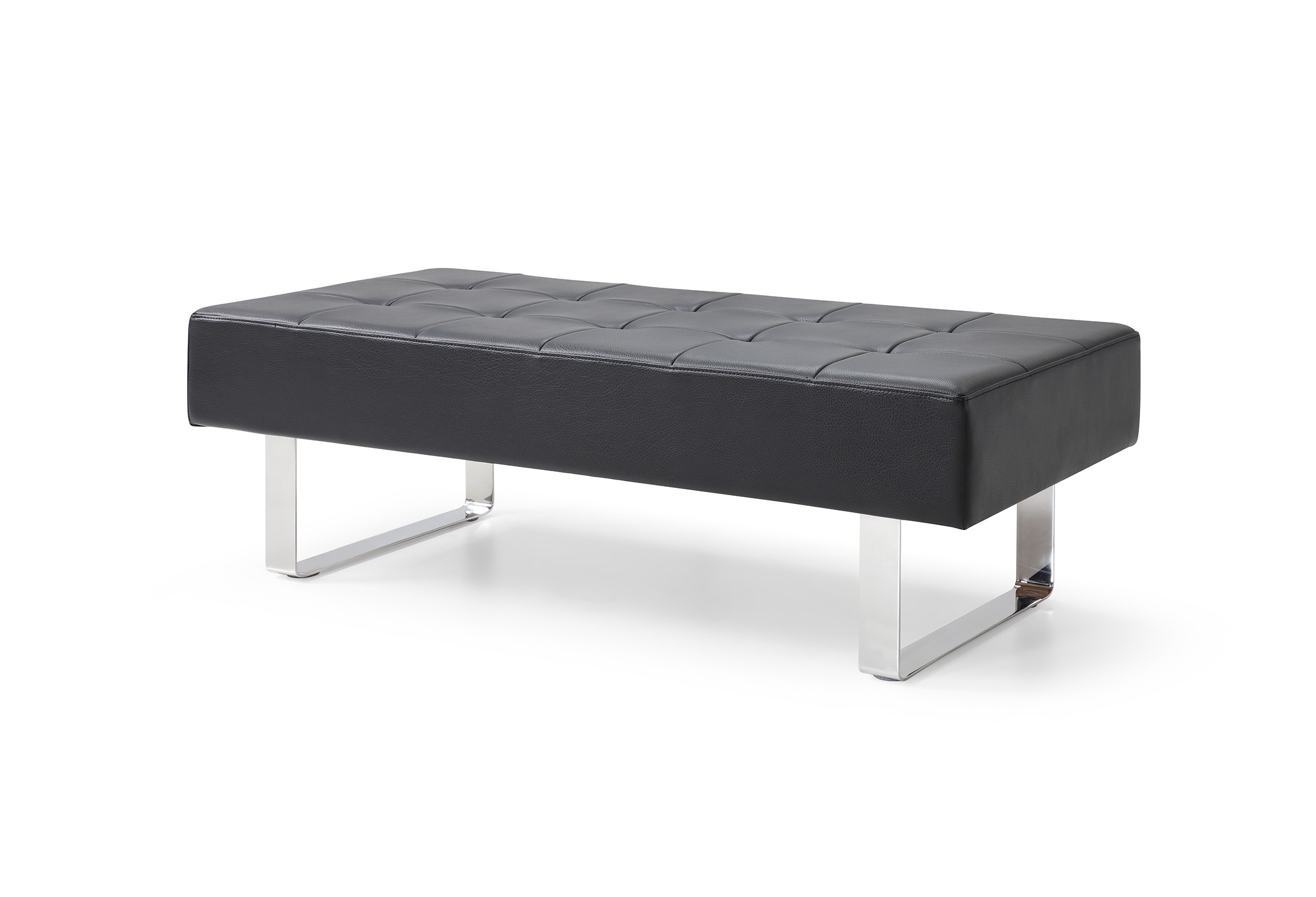 Miami Faux Leather Bench
