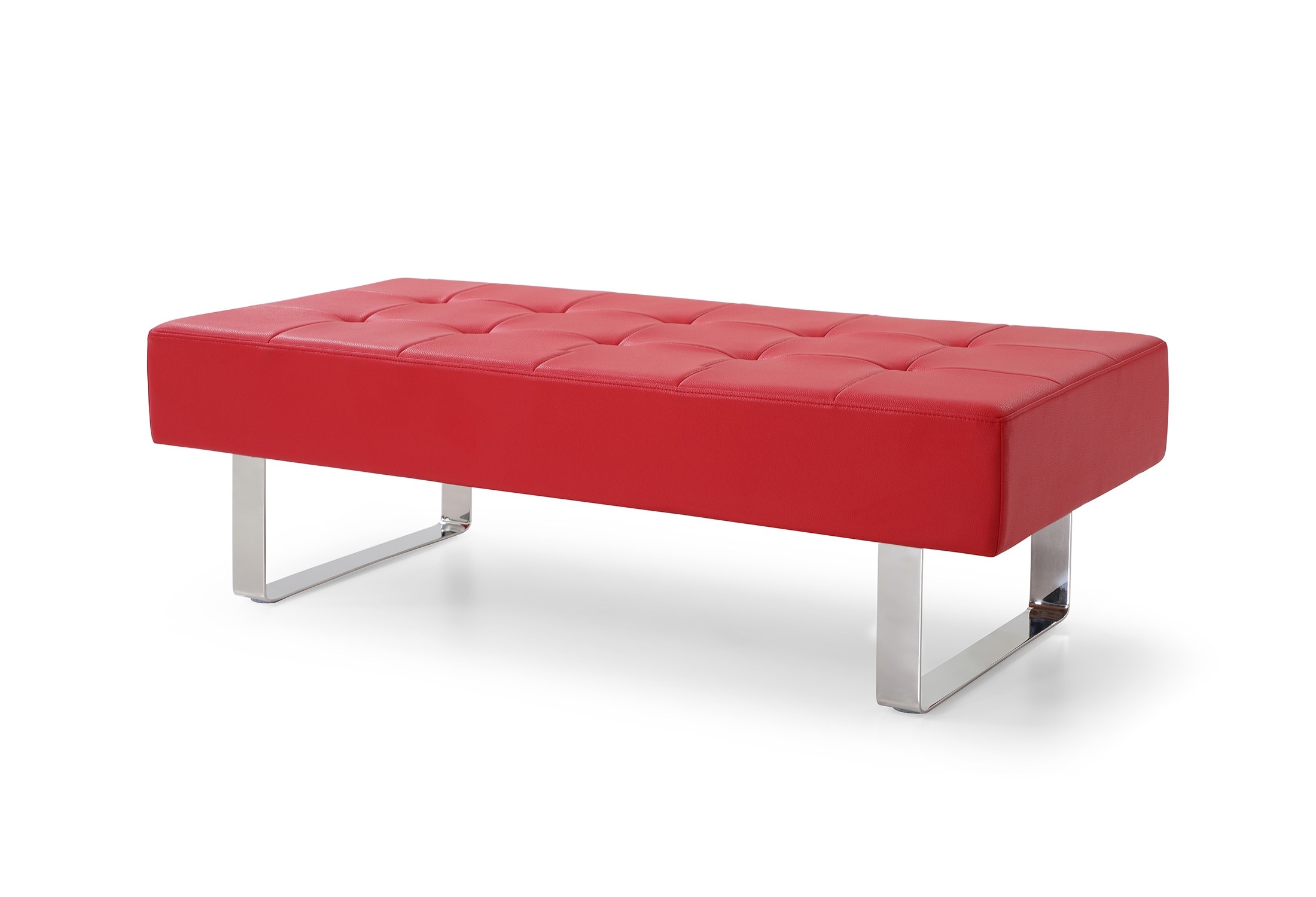 Miami Faux Leather Bench