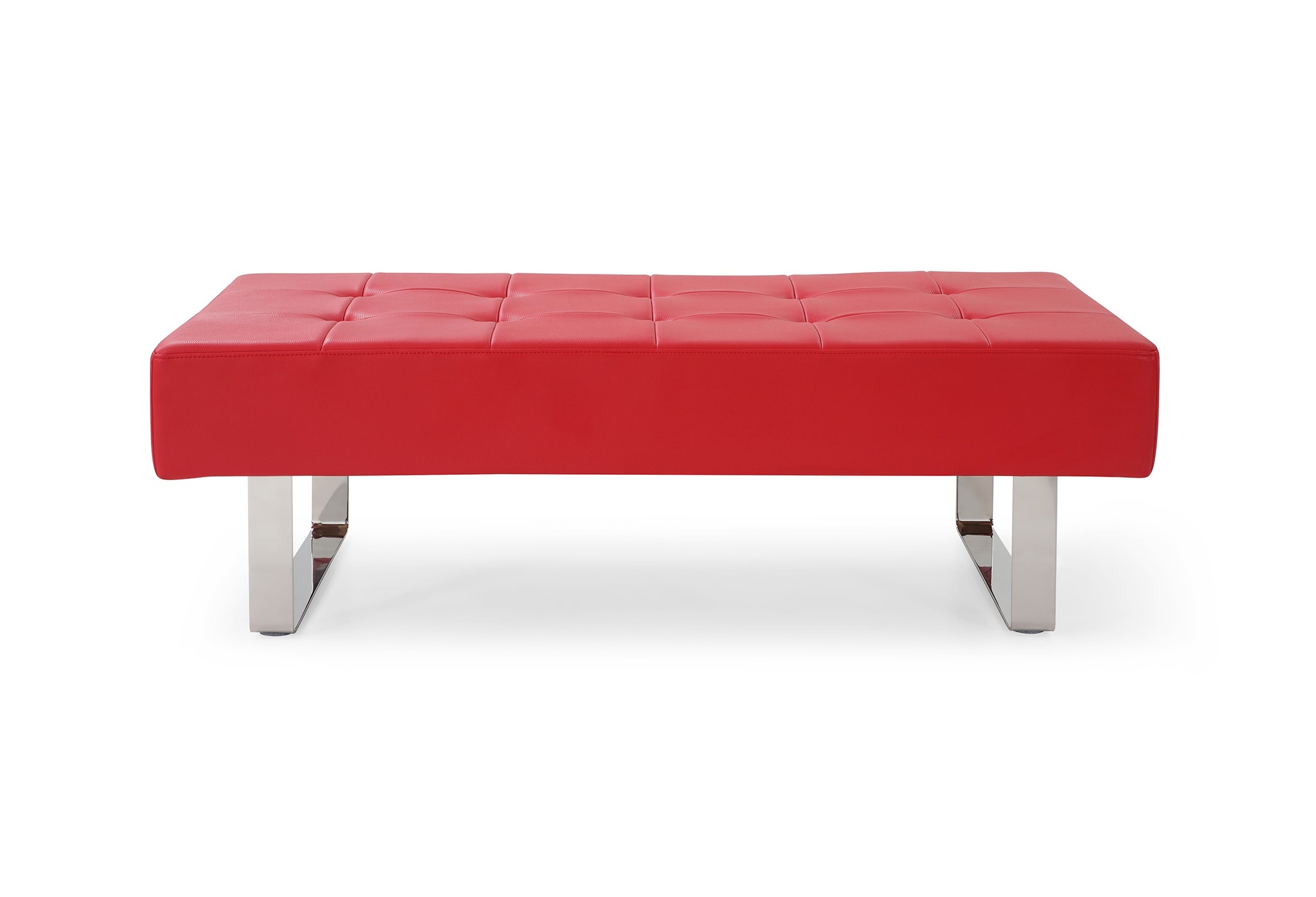 Miami Faux Leather Bench