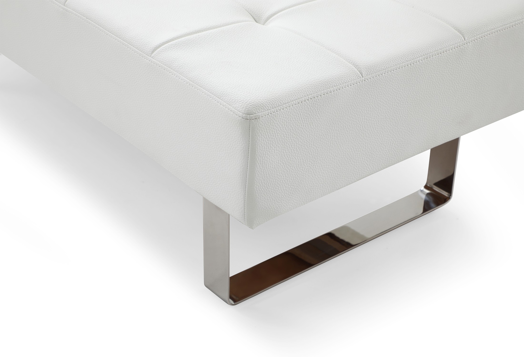 Miami Faux Leather Bench