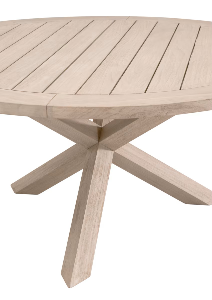 Boca Outdoor 63-inch Round Dining Table