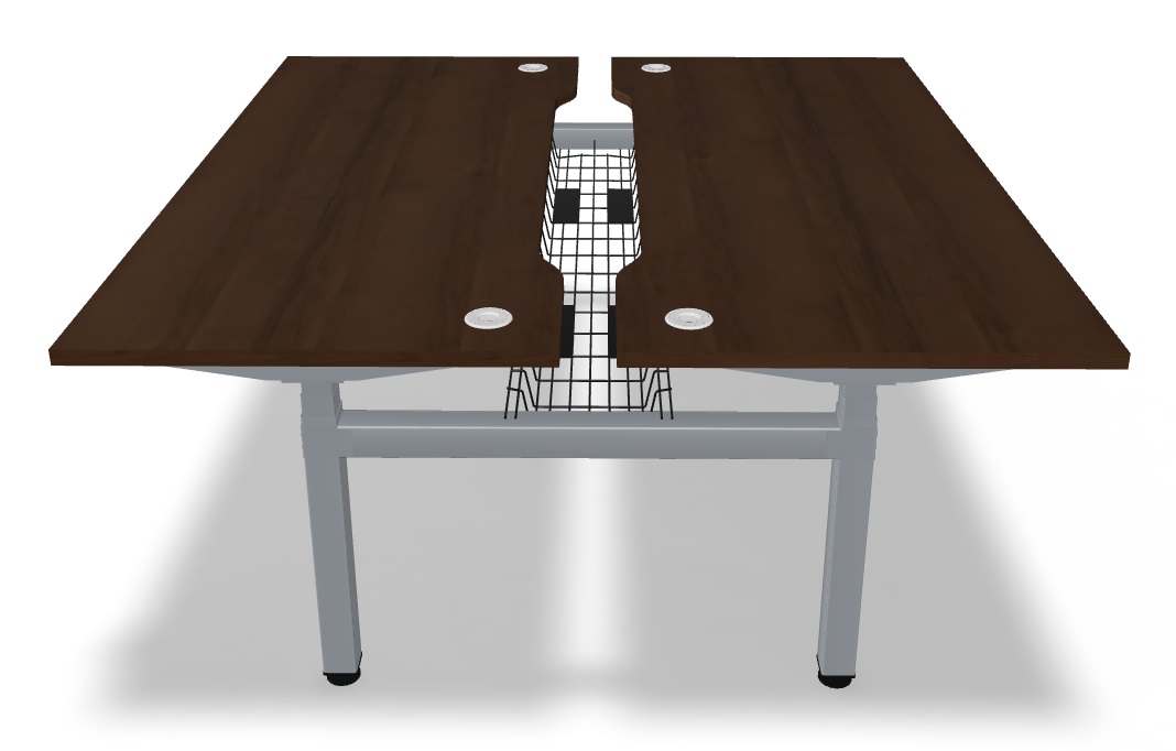 Adjustable Double Desk Manual
