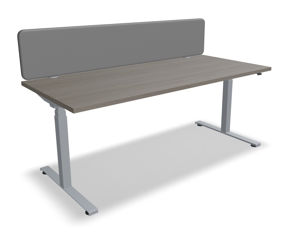 Ogi Drive Twin-Motor Sit-Stand Office Single Desk, W70.8" x D31.4"