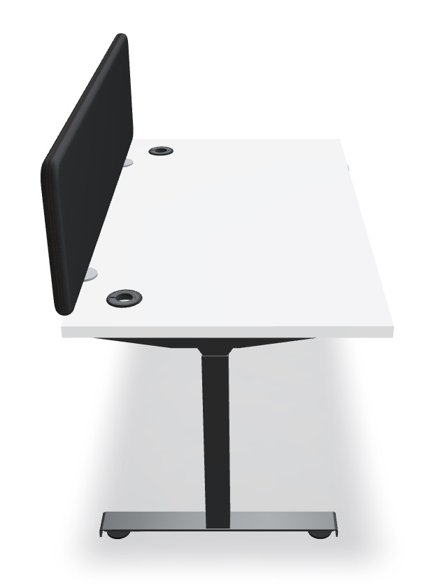 Ogi Drive Twin-Motor Sit-Stand Office Desk, W47.2" x D27.5"