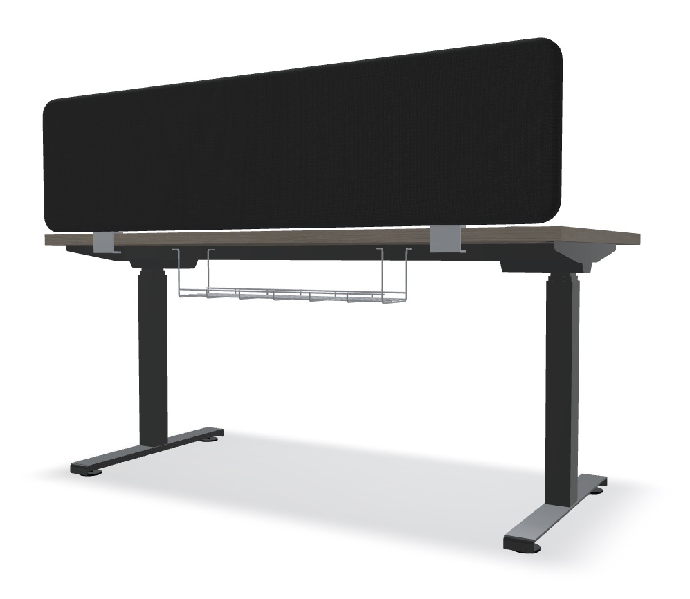 Ogi Drive Twin-Motor Sit-Stand Office Desk, W55.1" x D27.5"