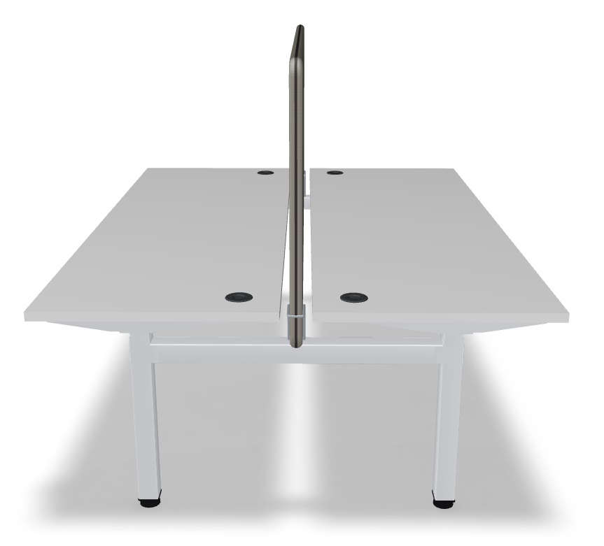 Ogi Drive Twin-Motor Sit-Stand Office Bench Desk, W78.7" x D58.6"
